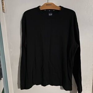 GAP Classic Black Long Sleeve Tee
